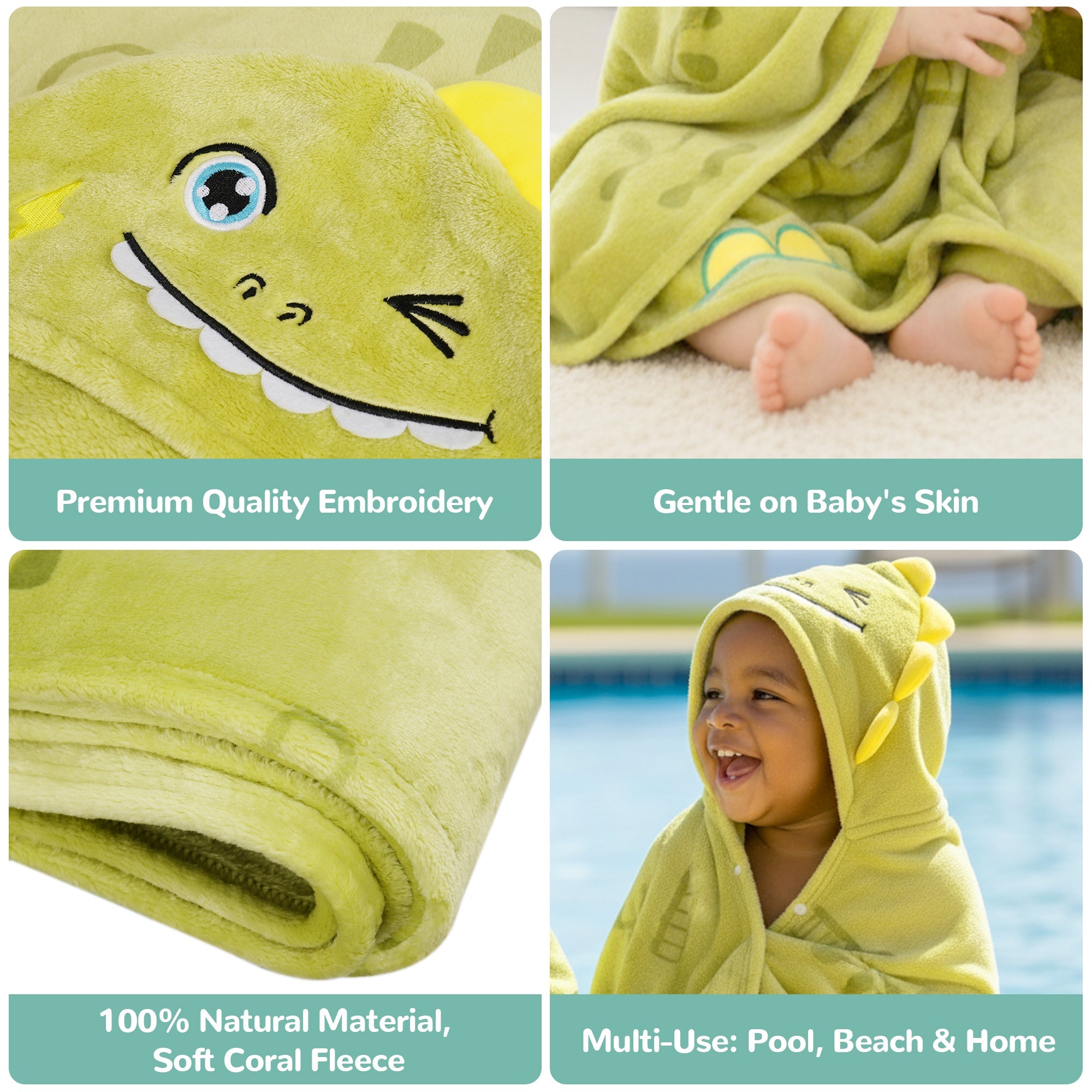 HoodieHug Baby Towel