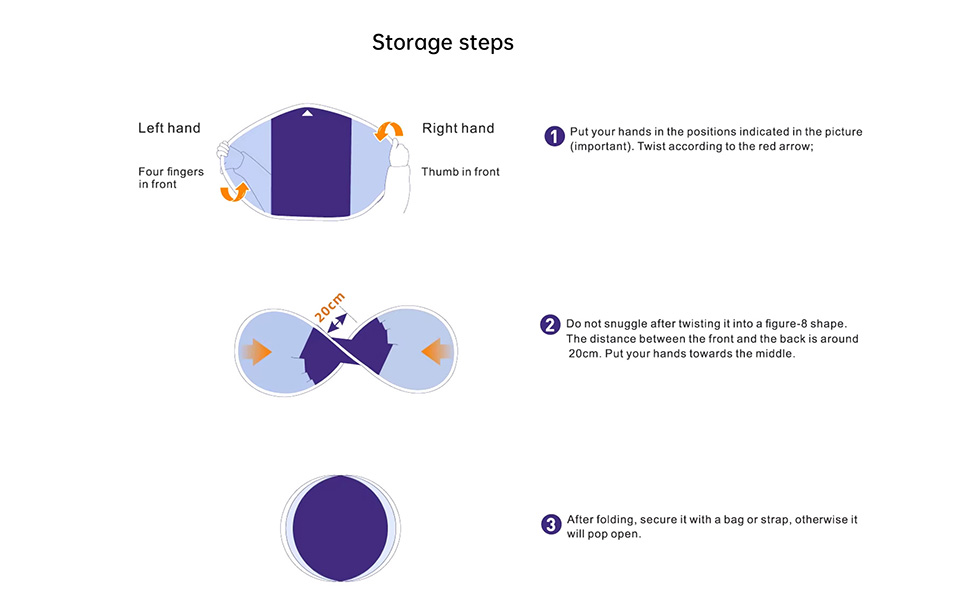 Heccei Baby Float Accessories UPF50+ Canopy