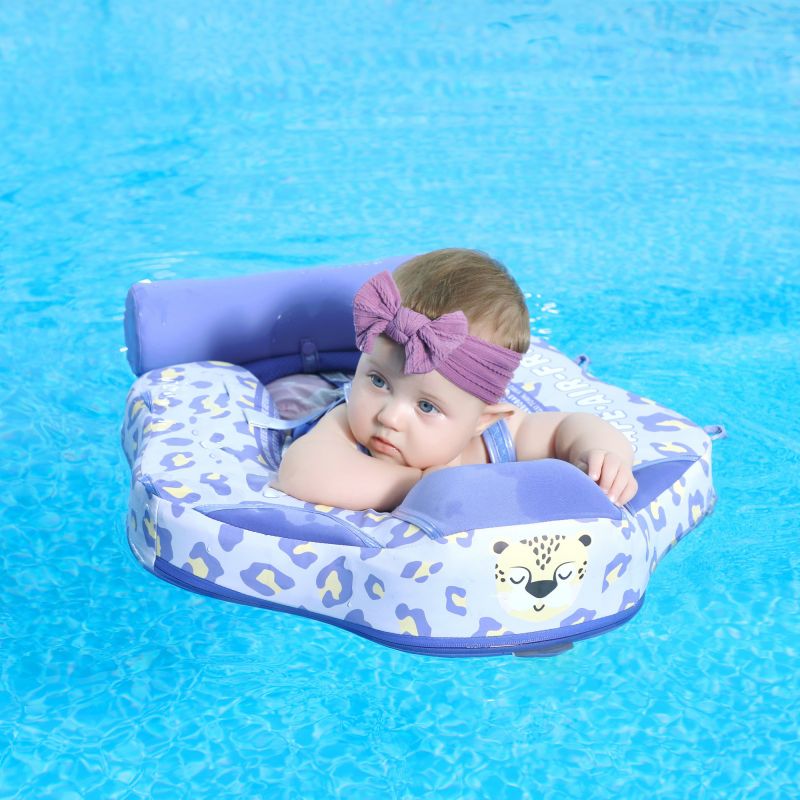 Heccei FoamCore™ Waterproof Deluxe Baby Float - Leopard