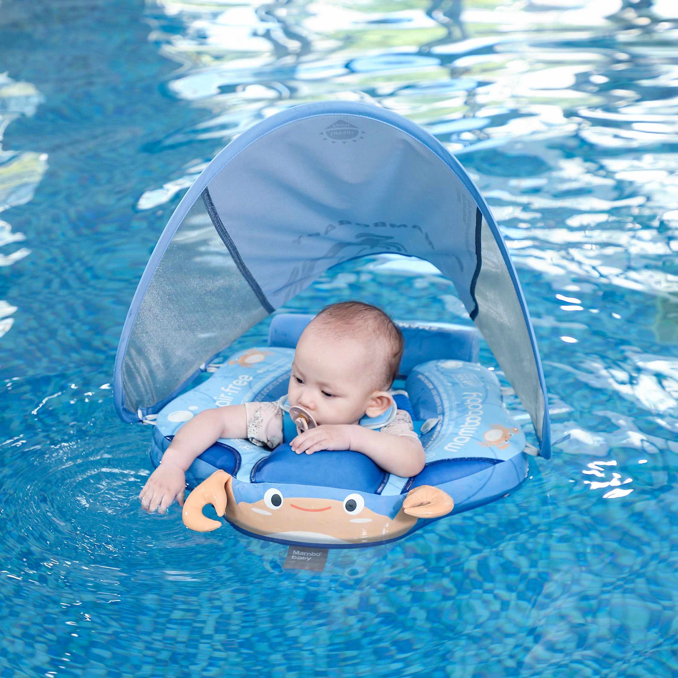 Heccei FoamCore™ Waterproof Deluxe Baby Float - Crab
