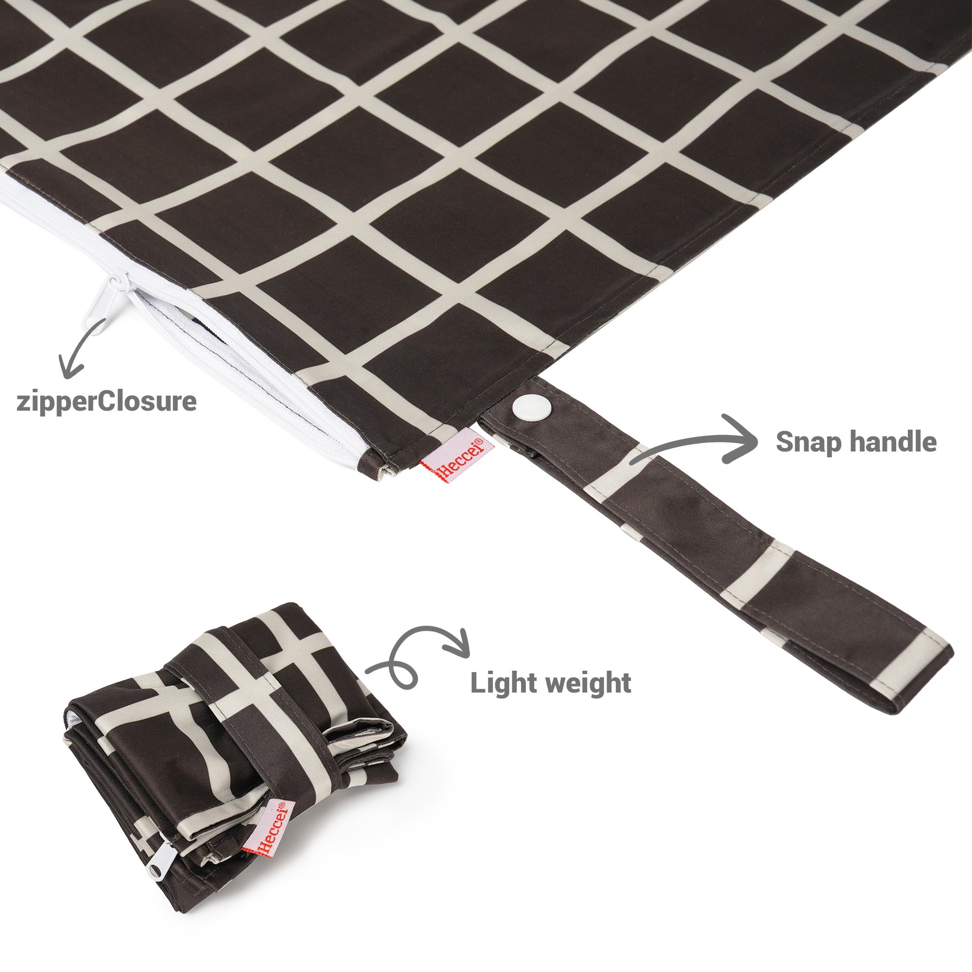 Heccei Wet Dry Bag Set 2 Pack