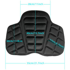 Motorcycle Honeycomb Gel Seat Cushion 3D Mesh Fabric Comfort Autobike Decompression Cover Shock Absorbing Relief Cushions