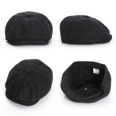 Winter Kids Hat For Girl And Boy Children Beret Caps Octagonal Clothes For Newborn Photography Props Child Hat Korean-style