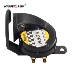 NIGGEII 12V car horn, motorcycle horn, super loud 115db, double waterproof design, 360 ° riveting, high cost performance