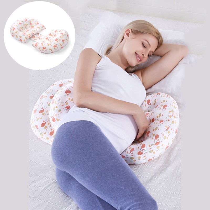 Cotton Waist Maternity Pillow For Pregnant Women Pregnancy Pillow U Fu