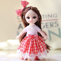16cm BJD OB11 Doll Clothes Mermaid Princess dress 13 Joints Baby Outfit Daily Casual Accessories Skirt Toys for Girls Diy Gift