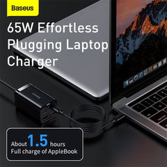 Baseus PD 65W GaN Charger Quick Charge 4.0 3.0 Type C USB Charger for iPhone 13 12 Pro Max Macbook Laptop Fast Charger Adapter