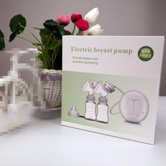 Double Electric Breast Pump With Milk Bottle Infant USB BPA free Powerful Breast Pumps Baby Breast Feeding Drop Shipping