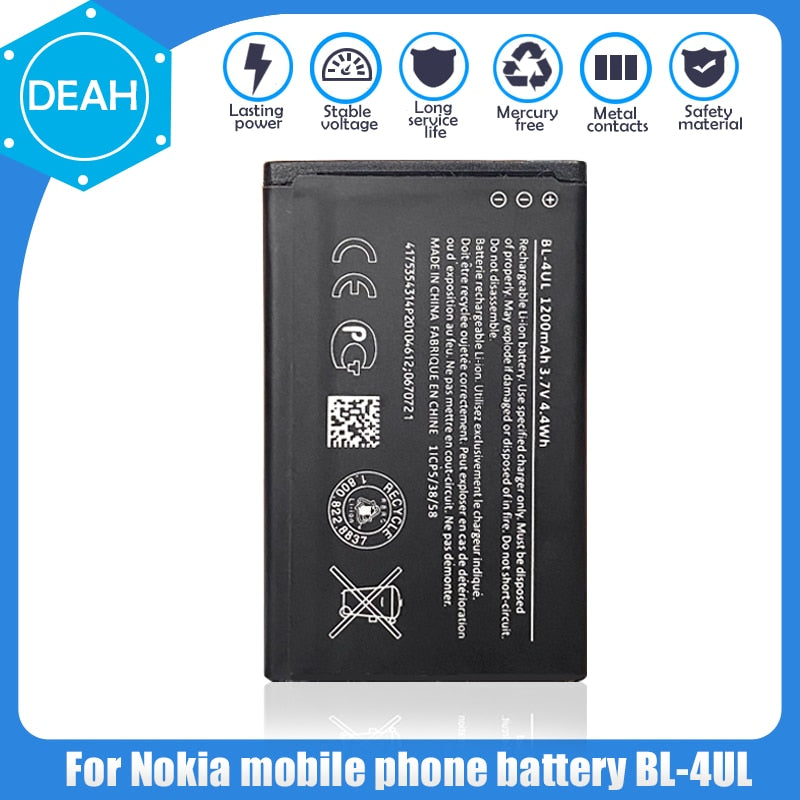 BL-5C Rechargeable Battery Suitable for Household Radio with Current  Protection(3.7V 1200mAh)