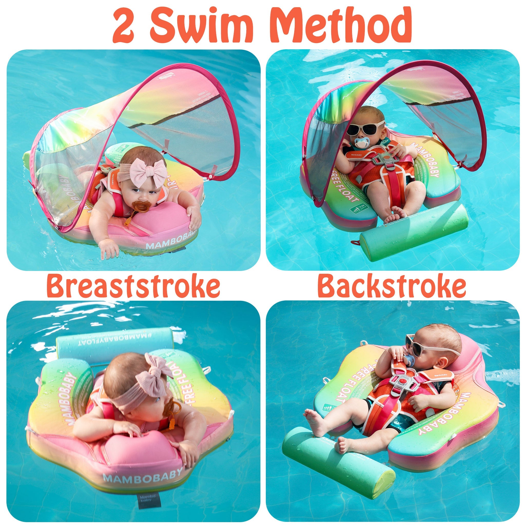 Heccei FoamCore™ Waterproof Deluxe Baby Float Gradient