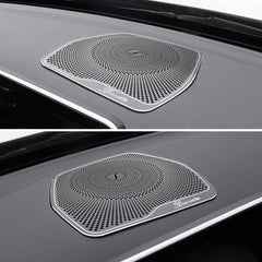 Dashboard Loudspeaker Cover Stickers Trim Accessories LHD For Mercedes Benz W205 GLC C Class C180 C200 Car Styling Audio Speaker