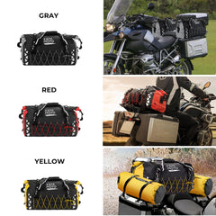 KEMIMOTO Motorcycle Bag Waterproof PVC Tail Bags Reflective Tail Duffle Bag Saddle Dry Luggage Outdoor Bag For  BMW For Yamaha
