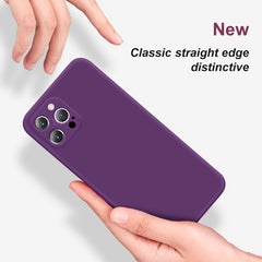 YYDS Original Square Liquid Silicone Phone Case For iPhone 11 12 13 14 Pro Max XS XR X Mini 7 8 Plus SE 2 Shockproof Back Cover