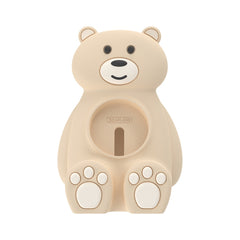Silicone Bear Wireless Charger Stand Galaxy Watch4/4Classic Cartoon Animal Bear Child Station Dock Bracket Holder Accessories