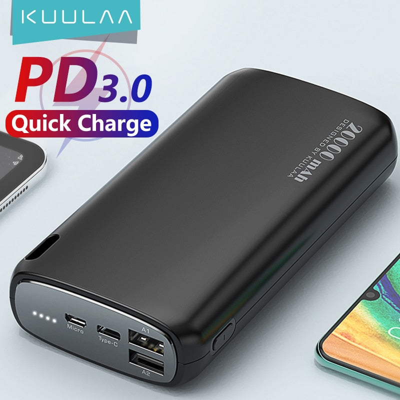Power Bank 50000mah 18w Fast Charging For Iphone 11 Xiaomi Powerbank  External Battery Portable Charger Poverbank With Flashlight - Power Bank -  AliExpress