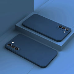 Liquid Silicone Phone Case for Samsung Galaxy S21 S22 S20 Ultra S10 Plus FE A72 A71 A52 A51 A32 A31 4G 5G Soft Thin Cover