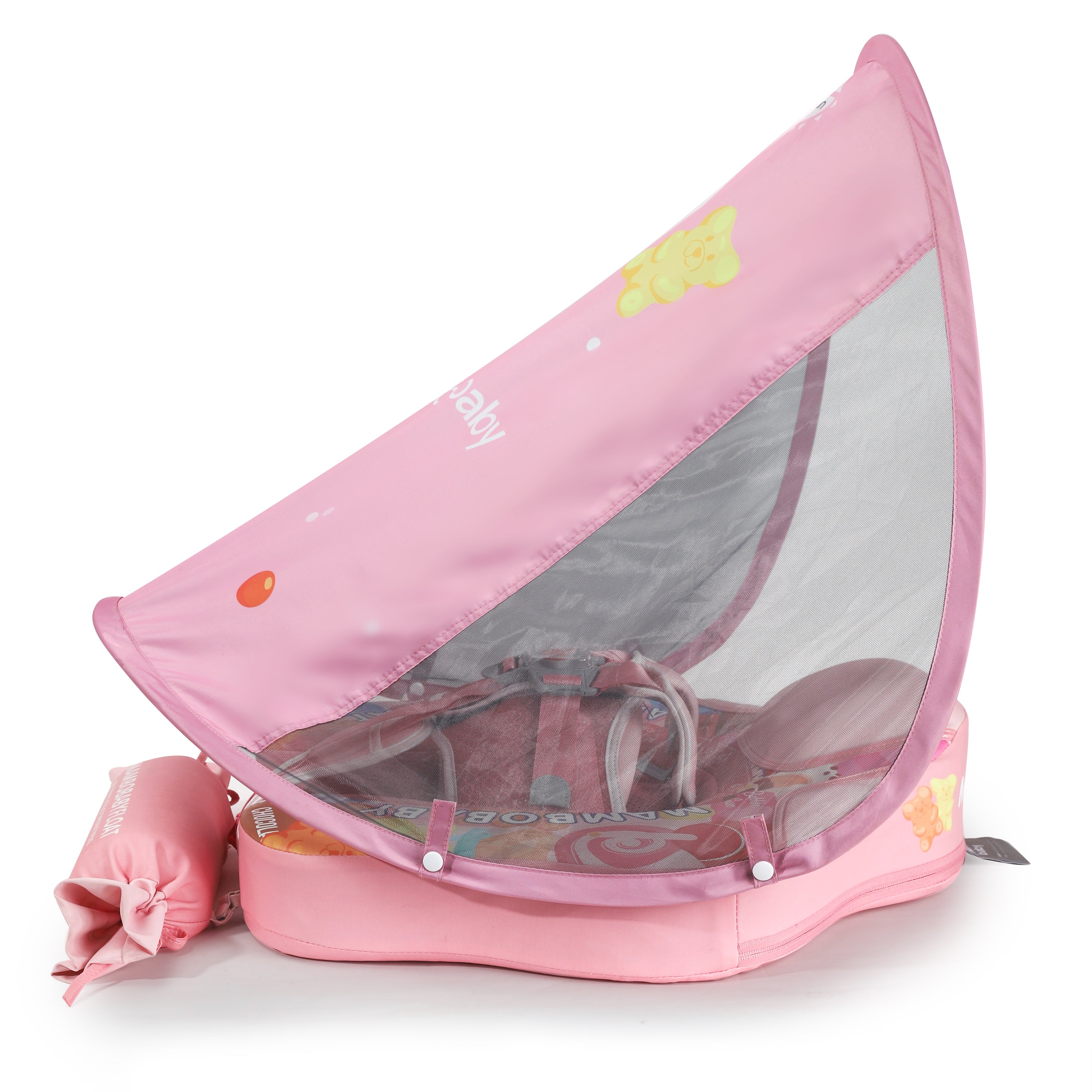 Heccei FoamCore™ Wasserdichter Deluxe Baby-Schwimmring mit Farbverlauf