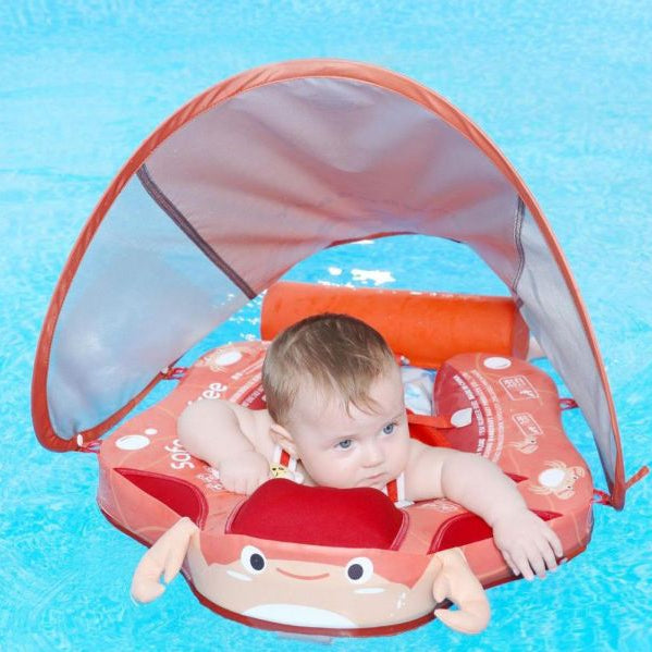 Heccei FoamCore™ Waterproof Deluxe Baby Float - Crab