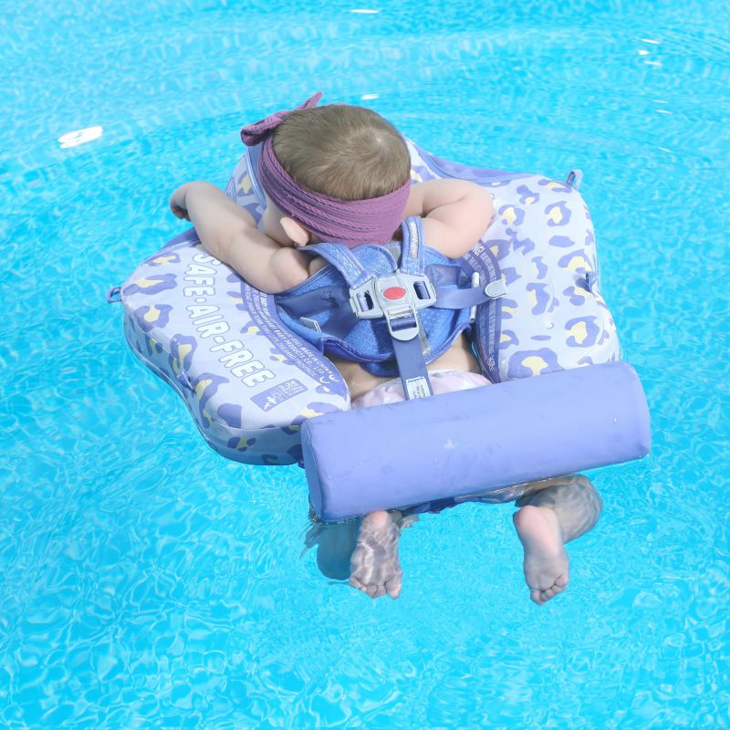 Heccei FoamCore™ Waterproof Deluxe Baby Float - Leopard