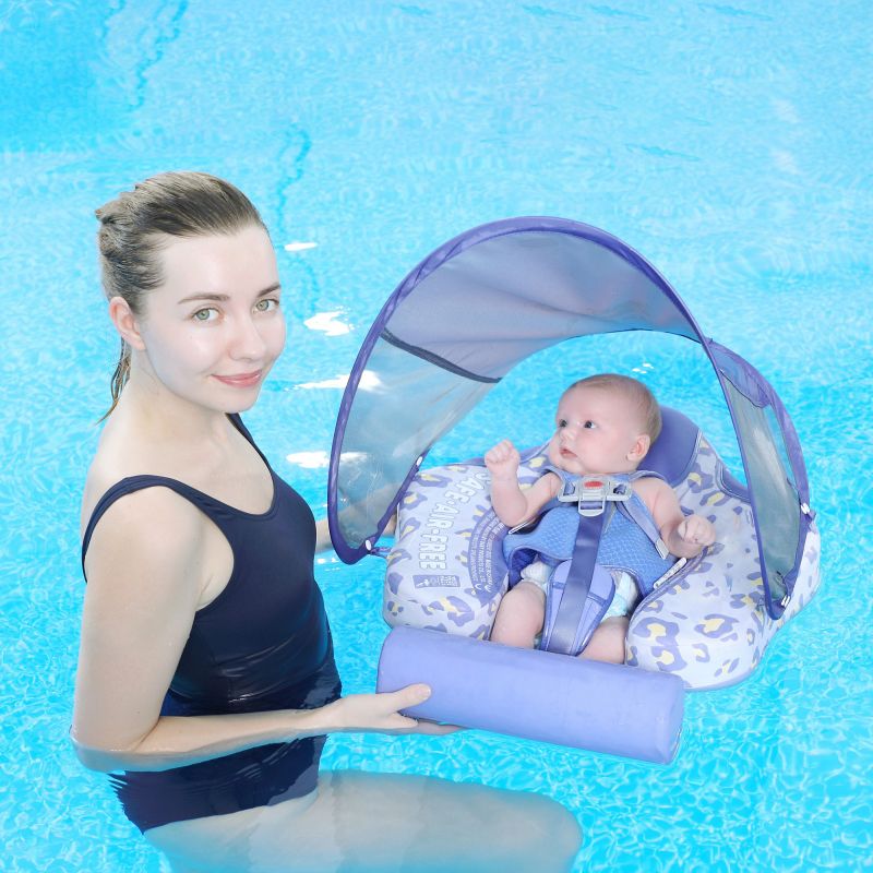 Heccei FoamCore™ Waterproof Deluxe Baby Float - Leopard