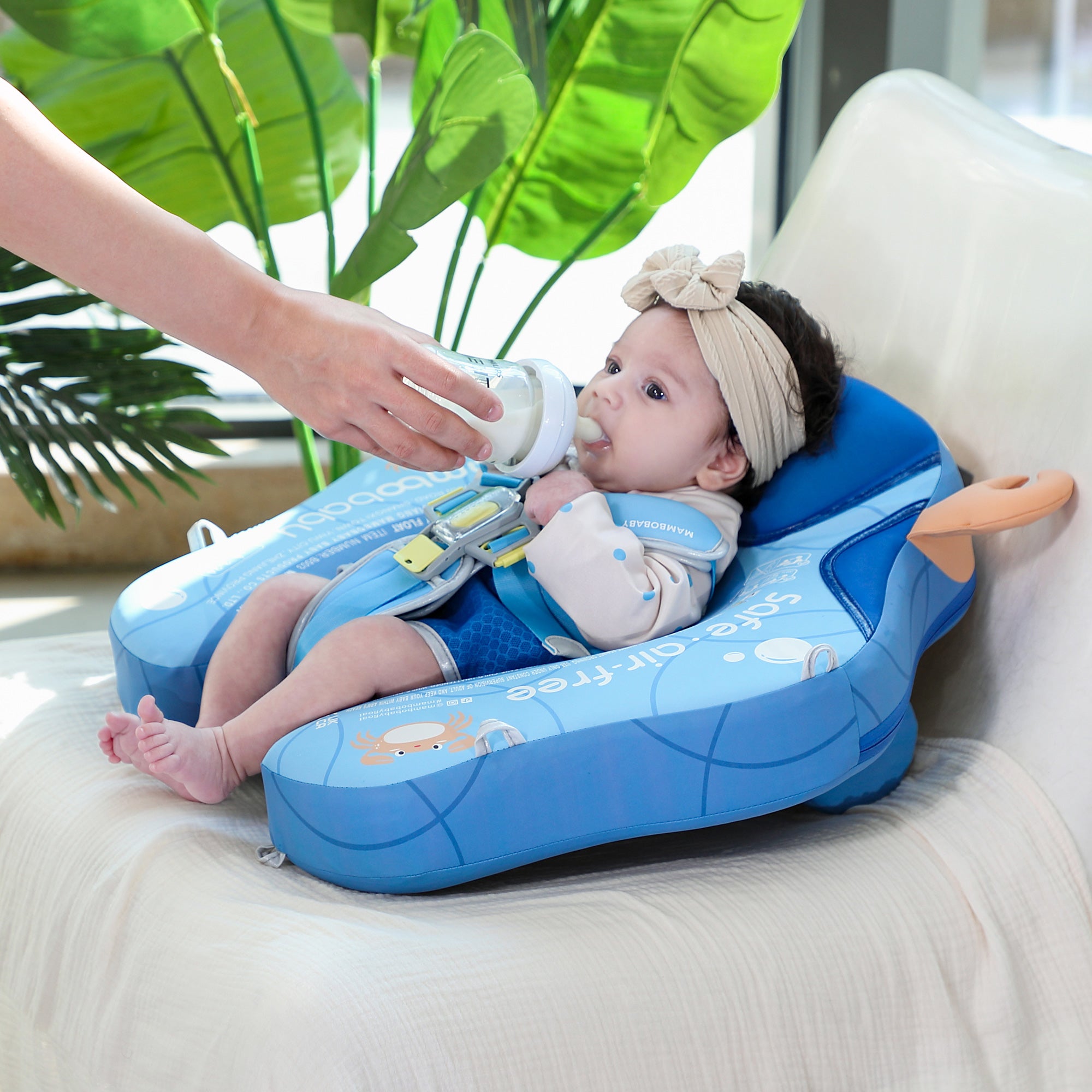 Heccei FoamCore™ Waterproof Deluxe Baby Float - Crab