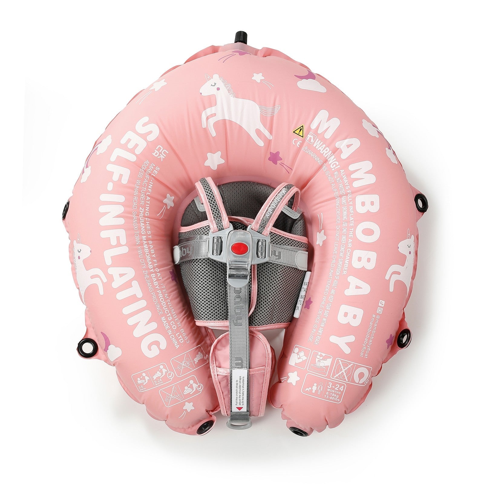 Heccei Baby Self-Inflating Swim Float