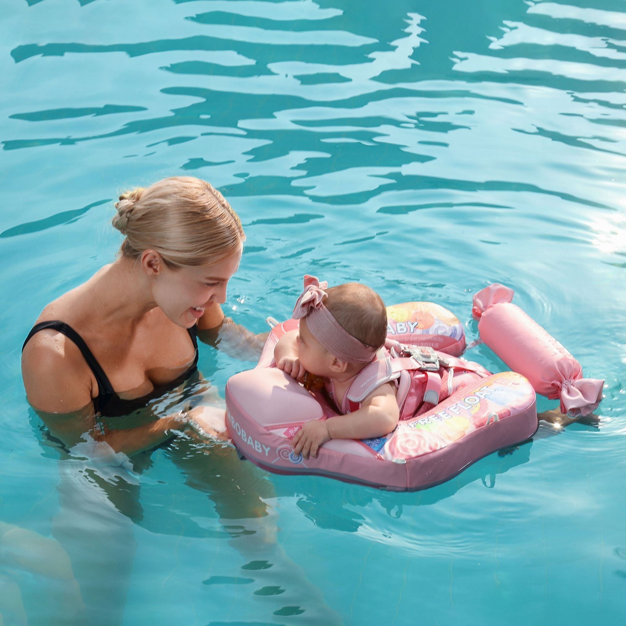 Heccei FoamCore™ Waterproof Deluxe Baby Float - Candy