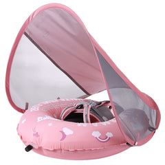 HECCEI Mambobaby Self-Inflating Baby Float with Canopy