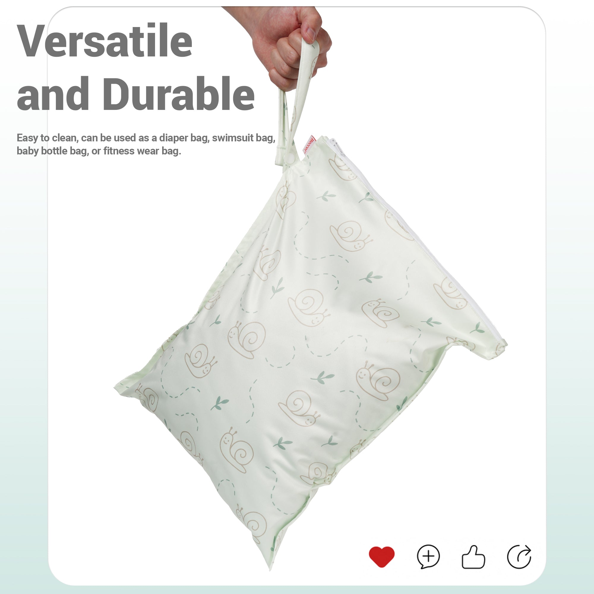 Heccei Wet Dry Bag Set 2 Pack