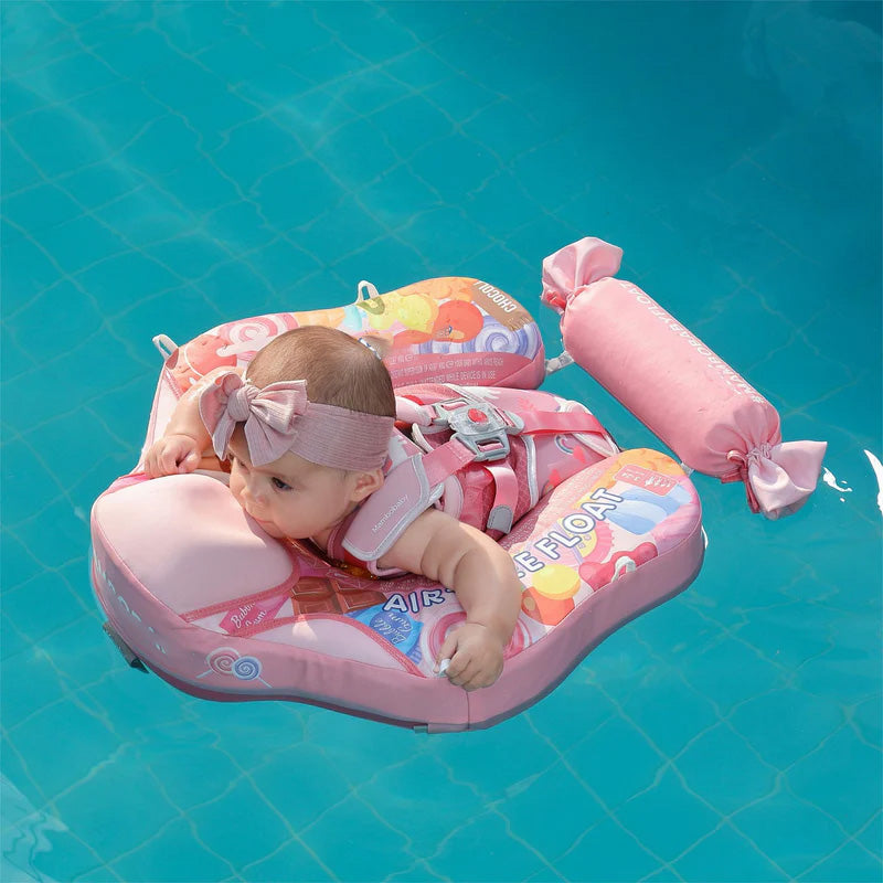 Heccei FoamCore™ Wasserdichter Deluxe-Babyschwimmer – Candy