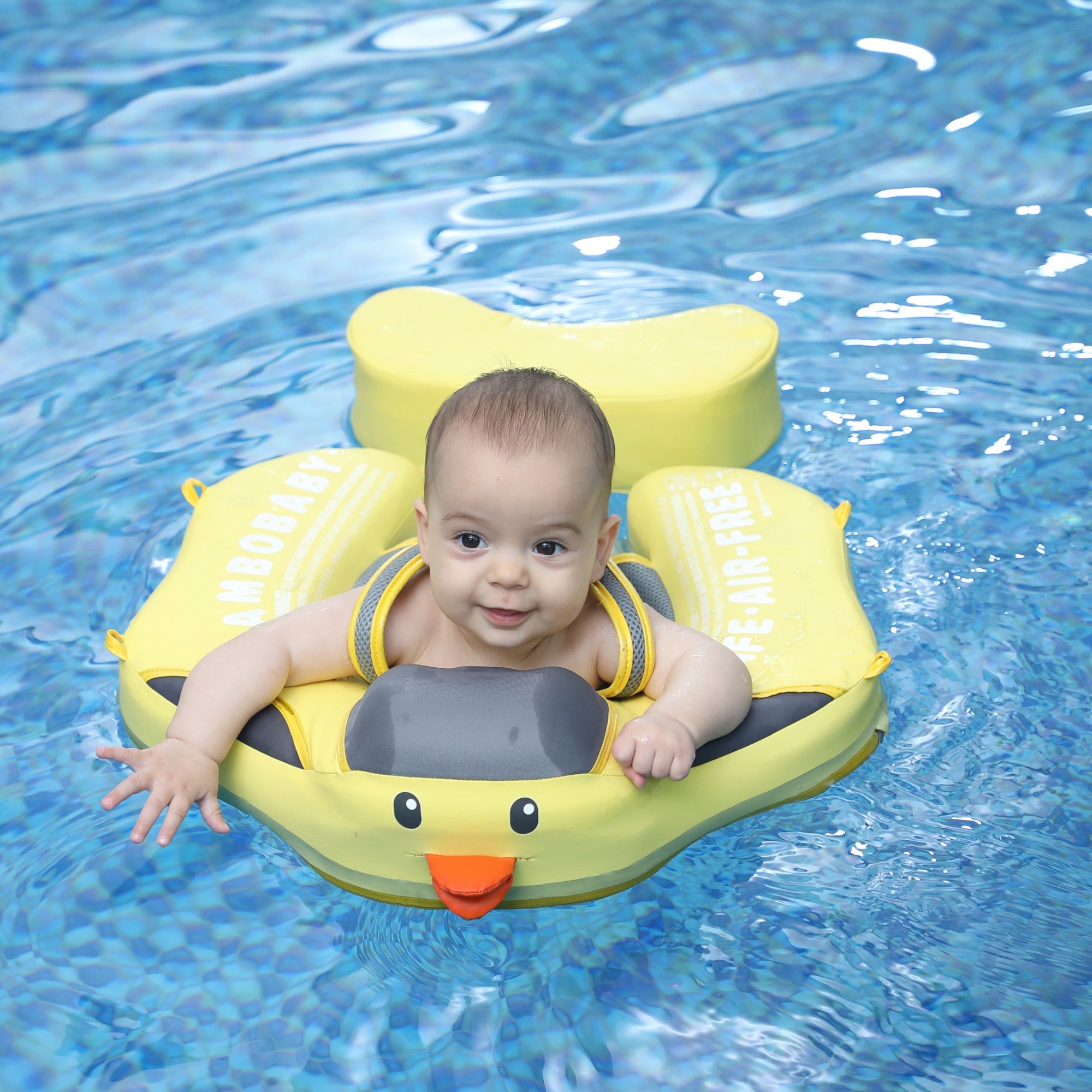 Heccei FoamCore™ Waterproof Deluxe Baby Float With UPF50+ Canopy