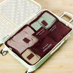 6 PCS Travel Storage Bag Set | Heccei