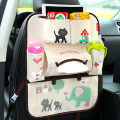 Car Seat Back Multi-Pocket Storage Bag | Heccei