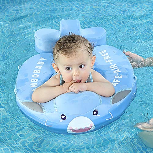 Mambobaby Baby Shark Float with Canopy - Blue | Heccei