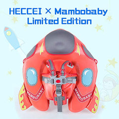 Mambo baby Spaceship baby float - Coral | Heccei