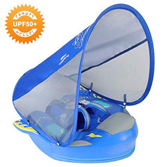 Mambobaby Float with Canopy - Spaceship Blue (Special Edition) | Heccei