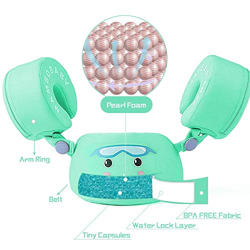 Mambobaby Arm Float - Green | Heccei