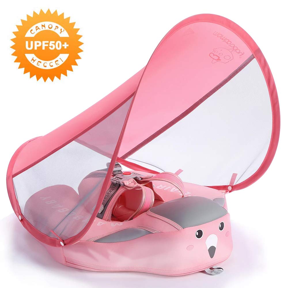 [Deluxe Edition]Mambobaby Swim Ring Float (Warerproof skin-friendly leather) | Heccei