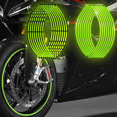 Motorcycle Reflective Sticker Universal Wheel Rim
