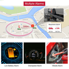 GPS Tracker Car Tracker 90 Day Standby Tkstar TK905 GPRS GPS Locator Waterproof Vehicle Tracker 2G Magnet Voice Monitor Free APP
