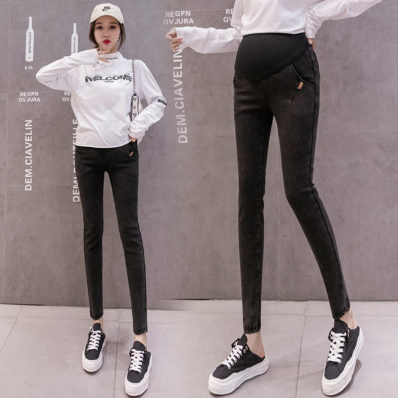 Maternity Jeans for Pregnant Women Pregnant Pants Pregnancy Clothes Spring Summer 2022 Maternity Pants Pregnancy Clothing Denim