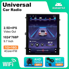 Universal Car Radio Stereo Android Auto Carplay Multimedia Video Player Navigation GPS Audio Smart Intelligent System 9.7 Inch