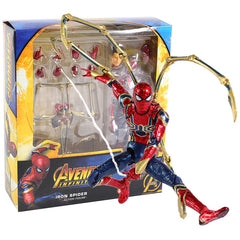 Marvel Mafex 075 Avengers Spiderman MAF075 The Amazing Spider Man PVC Action Figure Collectible Model Kids Toys Gift