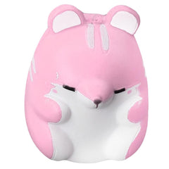 Squish Antistress 9cm Animal Squishies Pink Hamster Squishies Slow Rising Squeeze Scented Stress Relieve Toys for Children