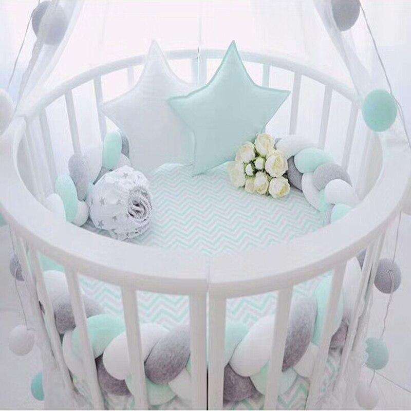 Baby Infant Bedding Bumper Collision Creeping Guardrail Bed Baby Crib Bumpers | Heccei