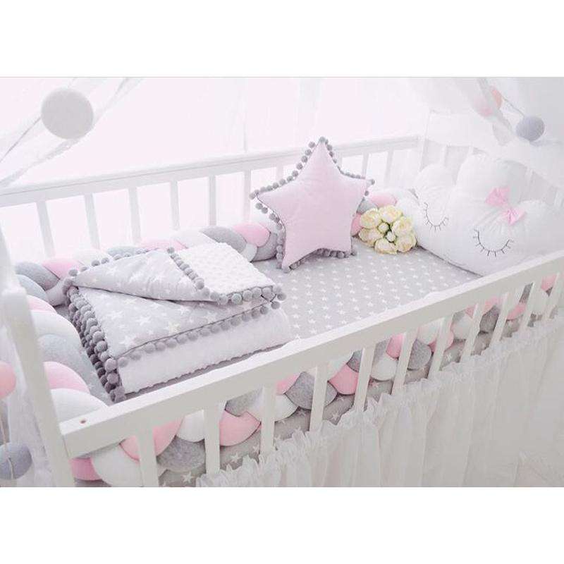 Baby Infant Bedding Bumper Collision Creeping Guardrail Bed Baby Crib Bumpers | Heccei
