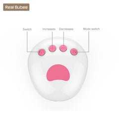 RealBubee Microcomputer Intelligent Double Electric breast pumps lithium battery Breast Pump with Milk Bottle for Mothers