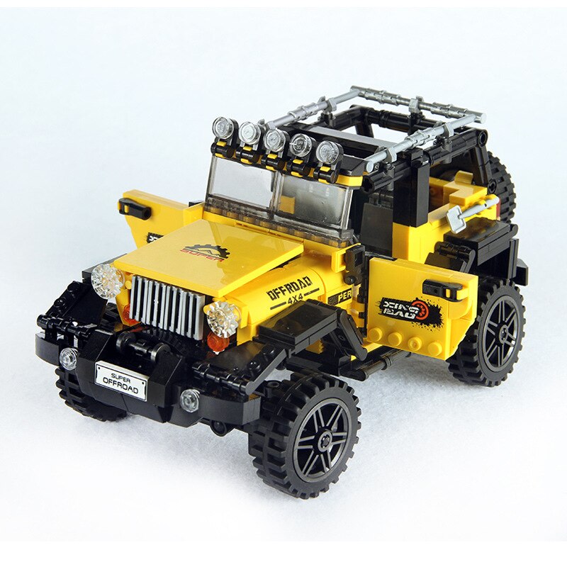 Car Series All Terrain Vehicle Set Building Blocks Model Bricks Toys