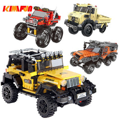 Car Series All Terrain Vehicle Set Building Blocks Model Bricks Toys