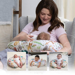 Newborn Baby Nursing Pillows Cover Maternity U-Shaped Breastfeeding Pillow Slipcover Infant Cuddle Cotton Feeding Waist Cushion